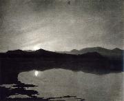 William Stott of Oldham Moonrise oil on canvas